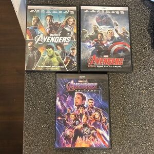 Marvel Avengers Trilogy DVD Set - Multicolor Covers